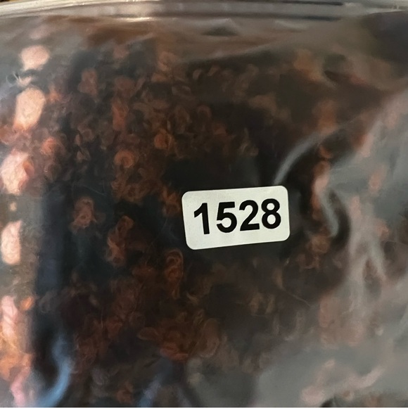 Chepe Italy Wool Cotton Blend Tweed Orange Burgundy Plaid Jacket Lined Size M - Picture 14 of 14